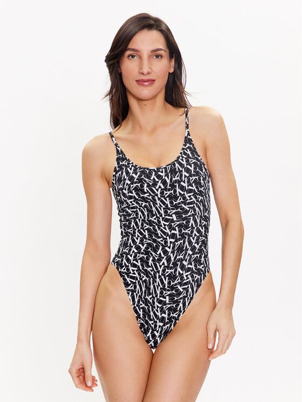 Calvin Klein Swimwear Calvin Klein Swimwear Бански костюм KW0KW02086 Черен