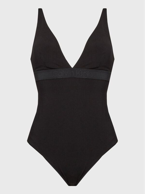 Calvin Klein Swimwear Calvin Klein Swimwear Бански костюм KW0KW02137 Черен
