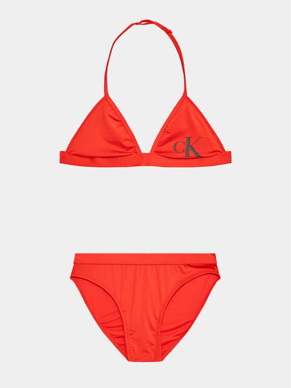 Calvin Klein Swimwear Calvin Klein Swimwear Бански костюм KY0KY00028 Червен