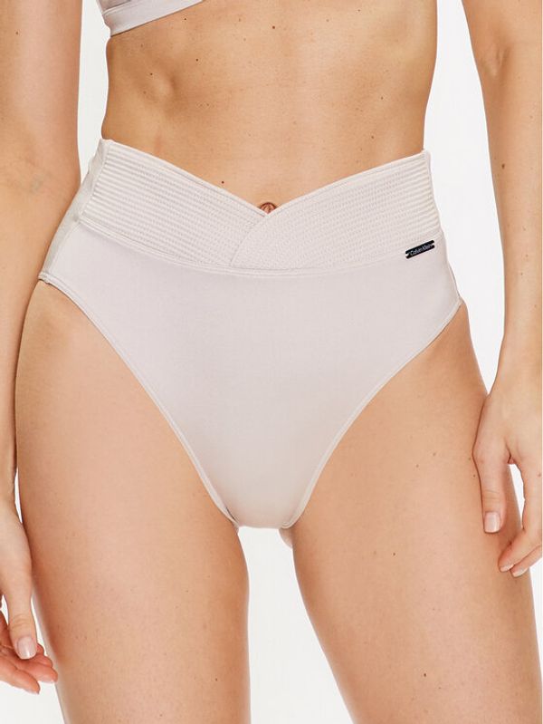 Calvin Klein Swimwear Calvin Klein Swimwear Долнище на бански KW0KW02141 Бежов