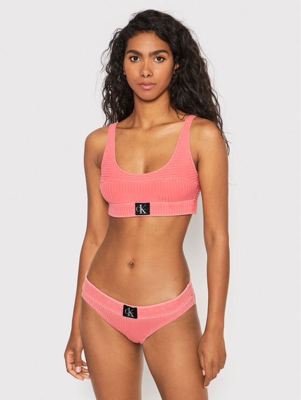 Calvin Klein Swimwear Calvin Klein Swimwear Горнище на бански Authentic KW0KW01753 Розов