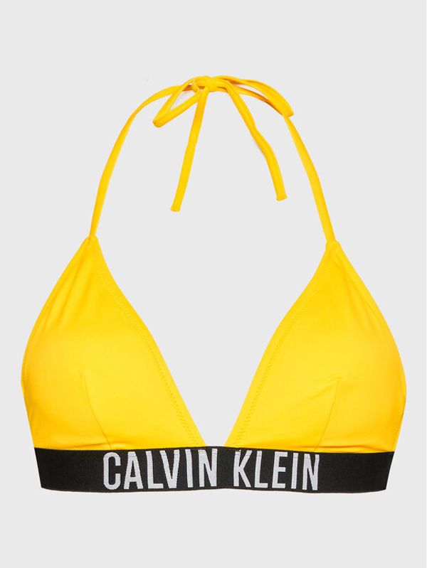 Calvin Klein Swimwear Calvin Klein Swimwear Горнище на бански Intense Power KW0KW01850 Жълт