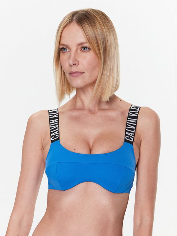 Calvin Klein Swimwear Calvin Klein Swimwear Горнище на бански KW0KW01964 Син