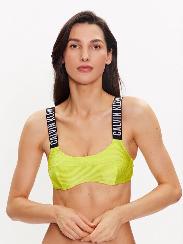 Calvin Klein Swimwear Calvin Klein Swimwear Горнище на бански KW0KW01968 Жълт