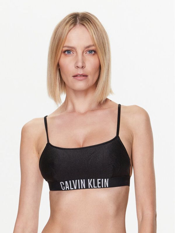 Calvin Klein Swimwear Calvin Klein Swimwear Горнище на бански KW0KW01969 Черен