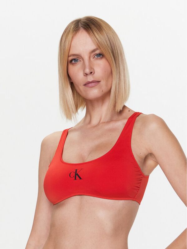 Calvin Klein Swimwear Calvin Klein Swimwear Горнище на бански KW0KW01971 Червен