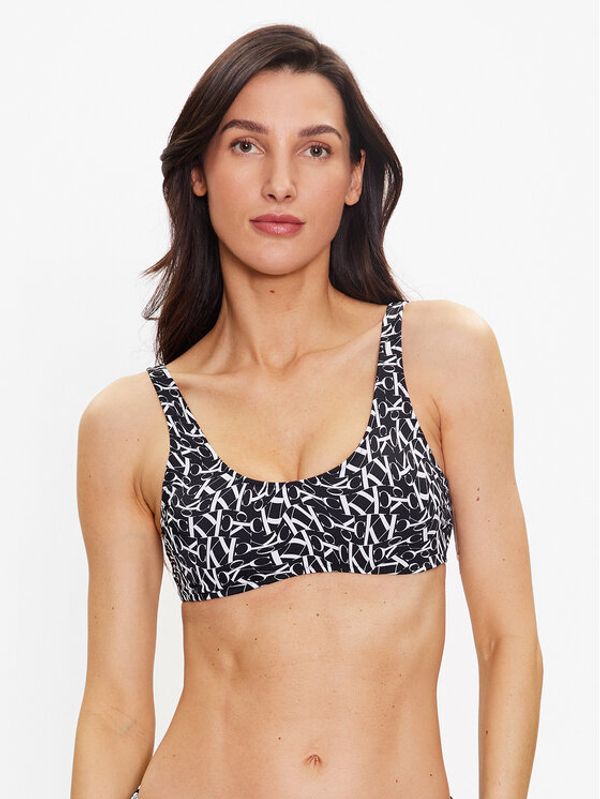 Calvin Klein Swimwear Calvin Klein Swimwear Горнище на бански KW0KW02080 Черен