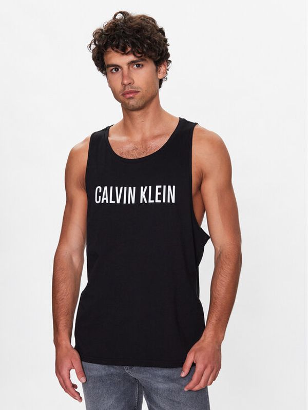 Calvin Klein Swimwear Calvin Klein Swimwear Мъжки топ KM0KM00837 Черен Regular Fit
