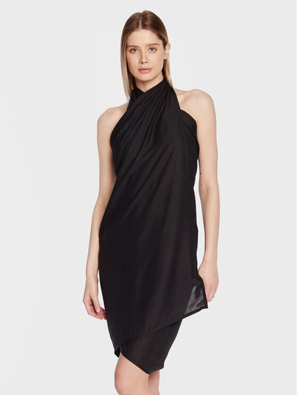 Calvin Klein Swimwear Calvin Klein Swimwear Парео KW0KW02131 Черен