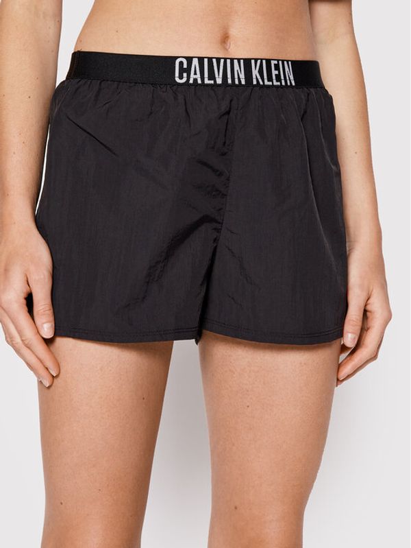 Calvin Klein Swimwear Calvin Klein Swimwear Плажни шорти KW0KW01777 Черен Regular Fit