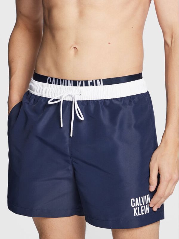 Calvin Klein Swimwear Calvin Klein Swimwear Плувни шорти KM0KM00791 Тъмносин Regular Fit