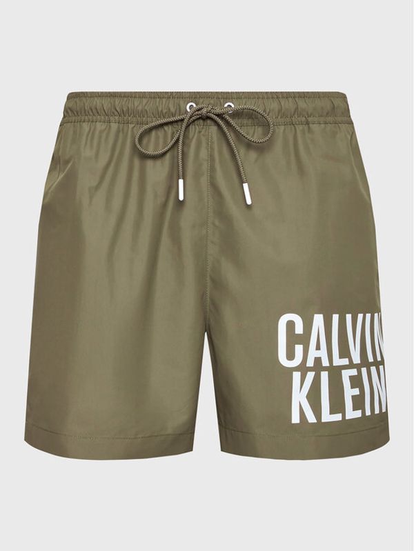 Calvin Klein Swimwear Calvin Klein Swimwear Плувни шорти KM0KM00794 Бежов Regular Fit