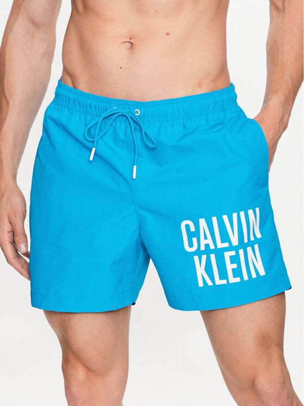 Calvin Klein Swimwear Calvin Klein Swimwear Плувни шорти KM0KM00794 Син Regular Fit