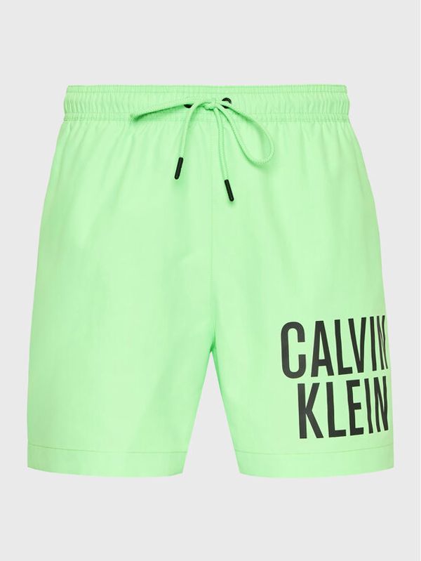 Calvin Klein Swimwear Calvin Klein Swimwear Плувни шорти KM0KM00794 Зелен Regular Fit
