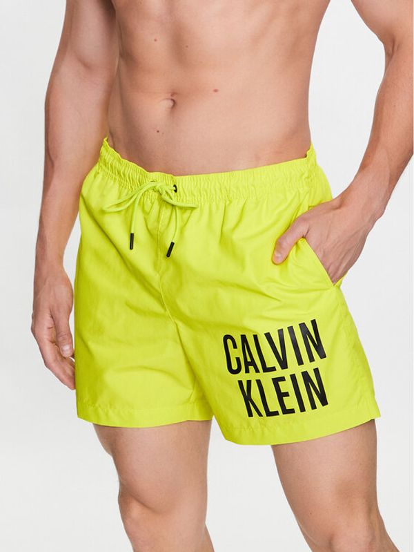 Calvin Klein Swimwear Calvin Klein Swimwear Плувни шорти KM0KM00794 Жълт Regular Fit