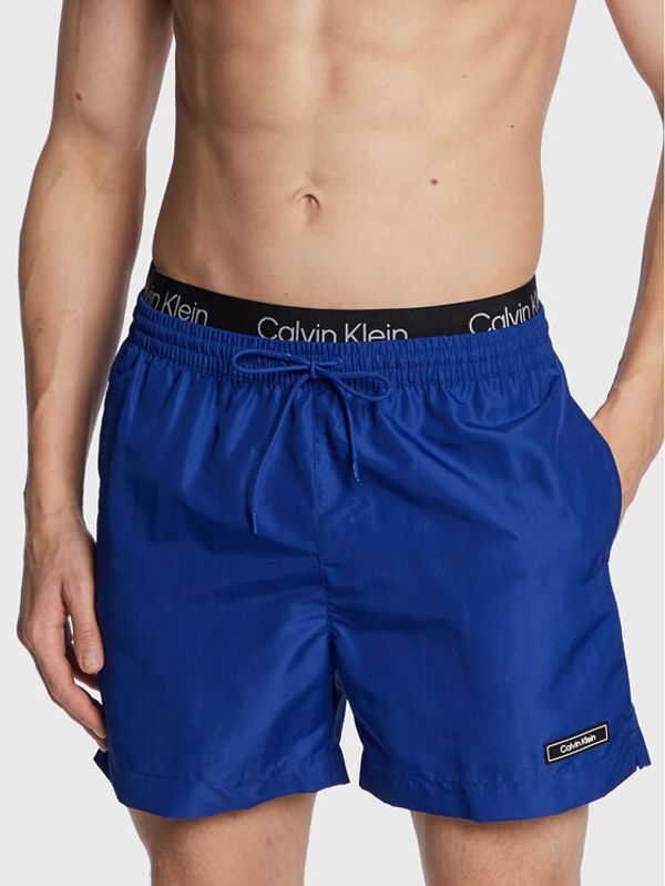 Calvin Klein Swimwear Calvin Klein Swimwear Плувни шорти KM0KM00815 Син Regular Fit