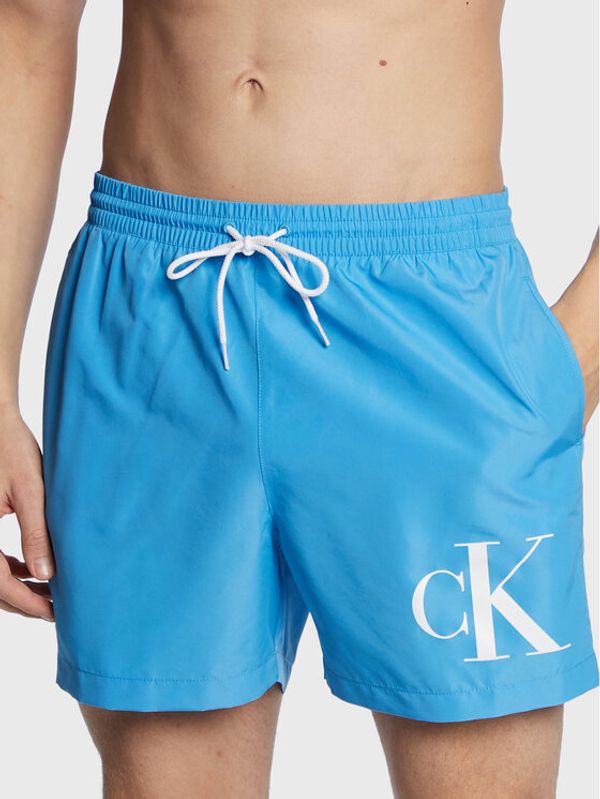 Calvin Klein Swimwear Calvin Klein Swimwear Плувни шорти KM0KM00849 Син Regular Fit