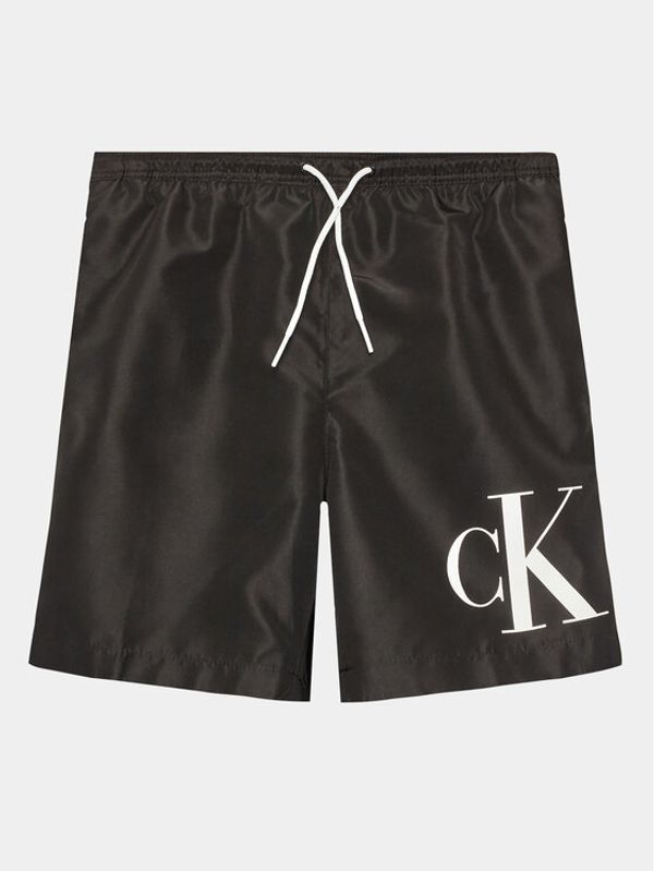Calvin Klein Swimwear Calvin Klein Swimwear Плувни шорти KV0KV00023 Черен Regular Fit