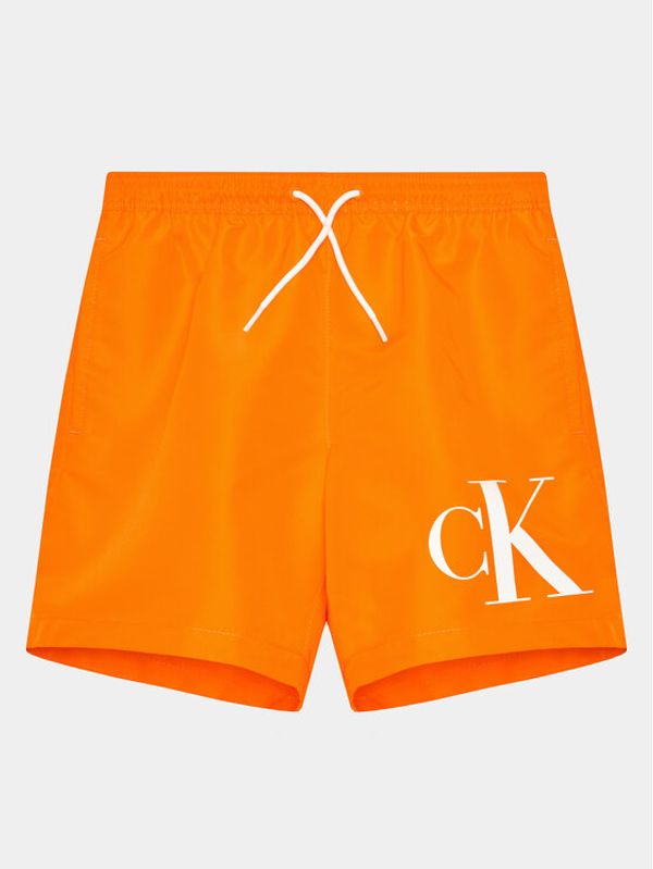 Calvin Klein Swimwear Calvin Klein Swimwear Плувни шорти KV0KV00023 Оранжев Regular Fit