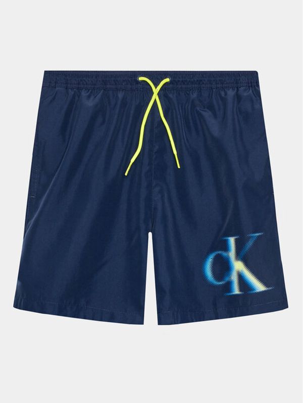 Calvin Klein Swimwear Calvin Klein Swimwear Плувни шорти KV0KV00028 Тъмносин Regular Fit
