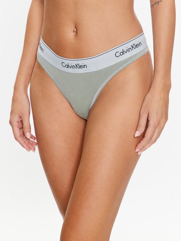 Calvin Klein Underwear Calvin Klein Underwear Бикини тип прашка 000QF7208E Зелен
