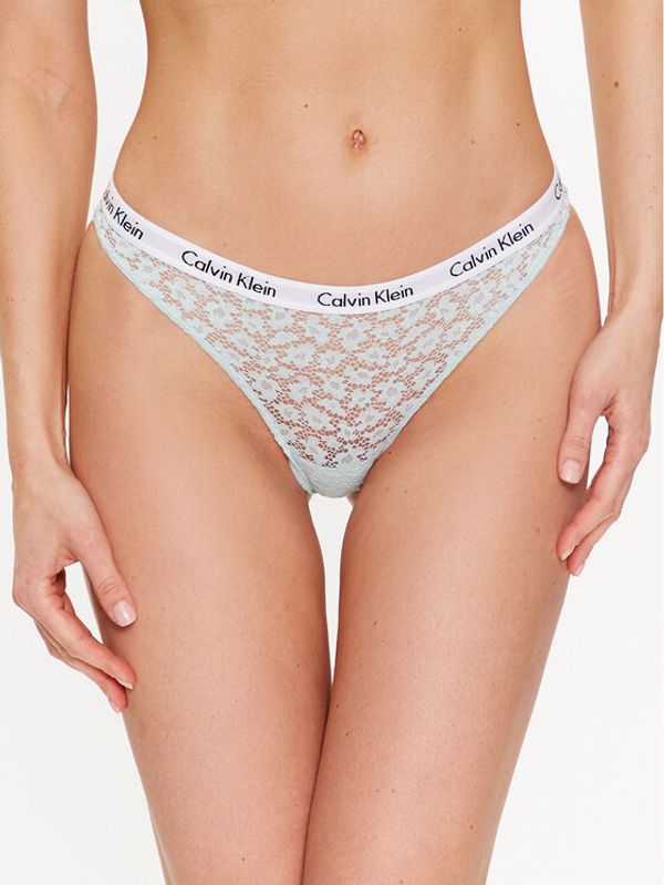 Calvin Klein Underwear Calvin Klein Underwear Дамски бикини тип бразилиана 000QD3859E Зелен
