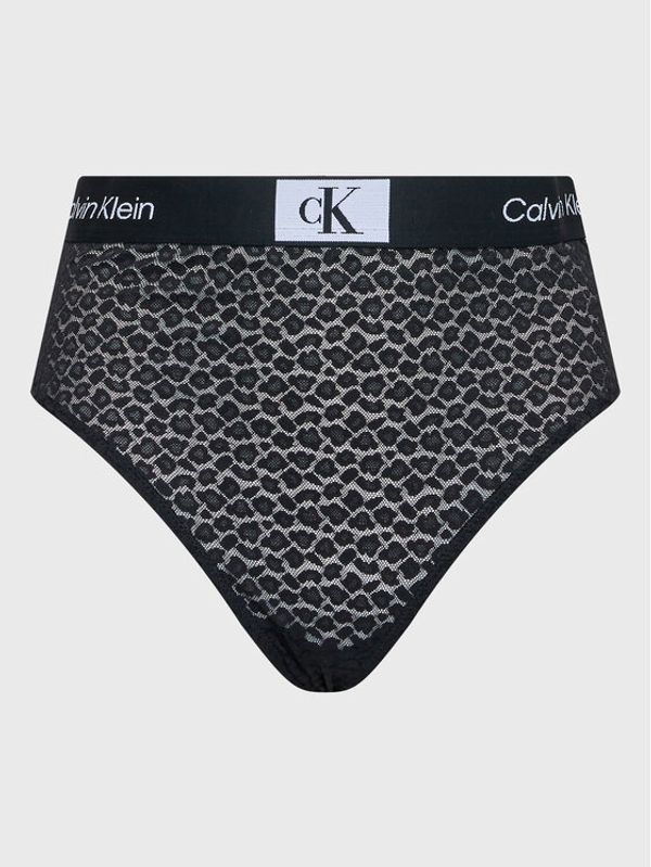 Calvin Klein Underwear Calvin Klein Underwear Класически бикини с висока талия 000QF7177E Черен