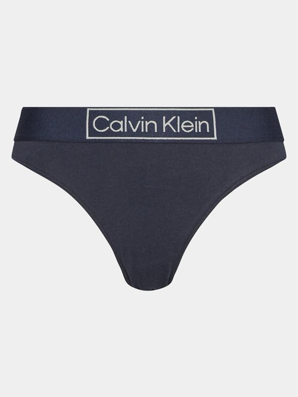 Calvin Klein Underwear Calvin Klein Underwear Класически дамски бикини 000QF6775E Тъмносин