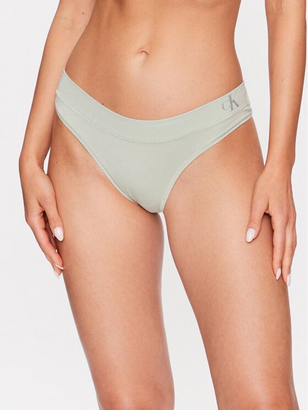 Calvin Klein Underwear Calvin Klein Underwear Класически дамски бикини 000QF7090E Зелен