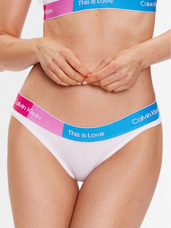 Calvin Klein Underwear Calvin Klein Underwear Класически дамски бикини 000QF7256E Бял