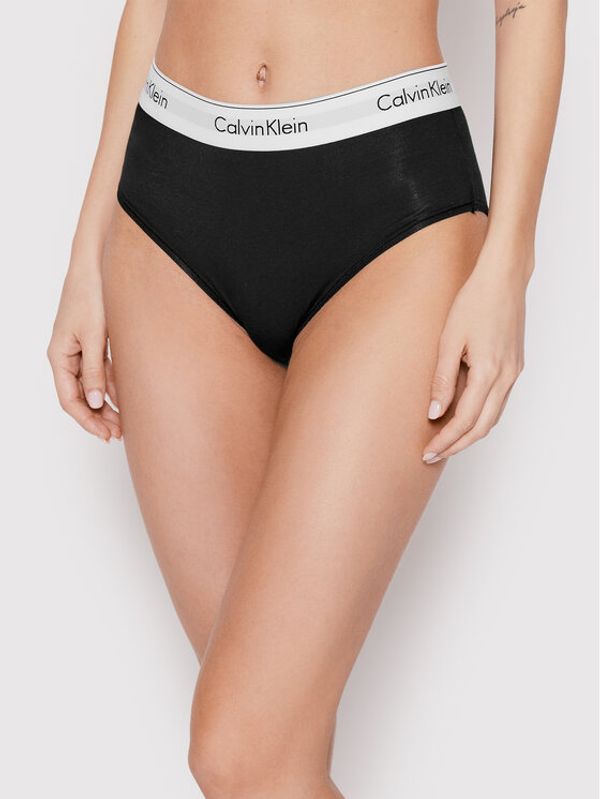 Calvin Klein Underwear Calvin Klein Underwear Класически дамски бикини Modern Cotton 000QF6280E Черен