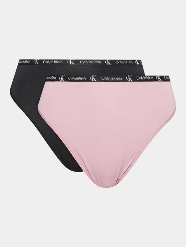 Calvin Klein Underwear Calvin Klein Underwear Комплект 2 чифта бикини бразилиана 000QD5037E Цветен