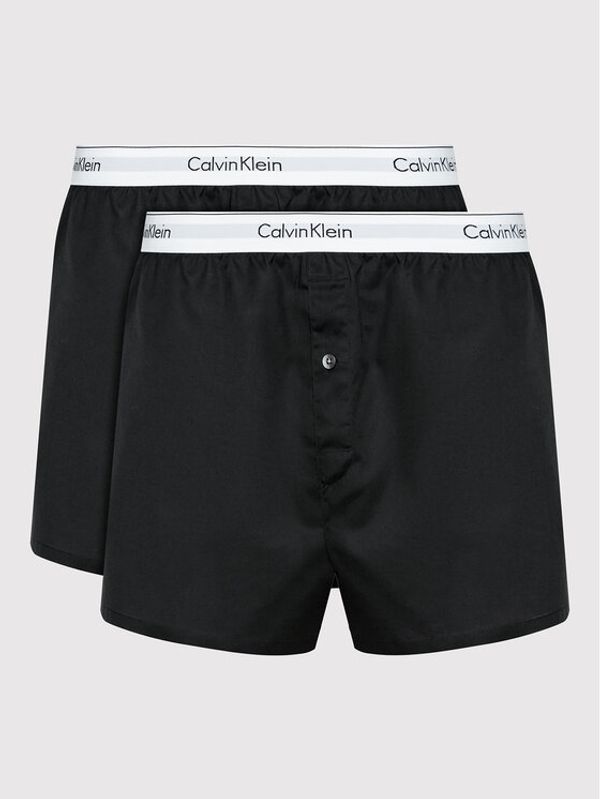 Calvin Klein Underwear Calvin Klein Underwear Комплект 2 чифта боксерки 000NB1396A Черен