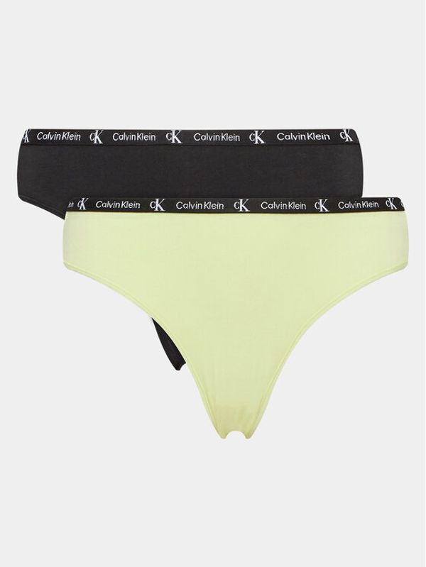 Calvin Klein Underwear Calvin Klein Underwear Комплект 2 чифта класически бикини 000QD3991E Цветен