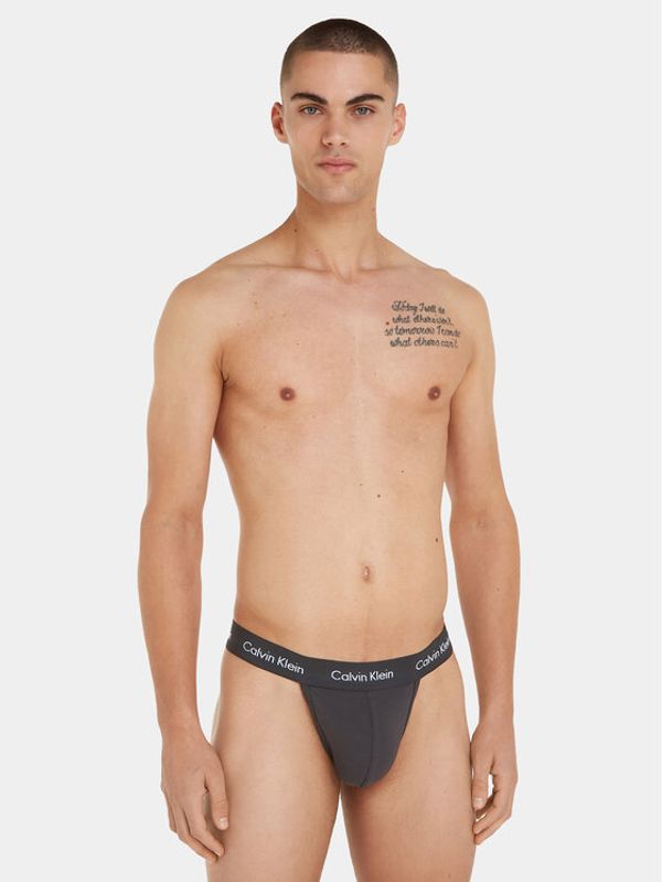 Calvin Klein Underwear Calvin Klein Underwear Комплект 2 чифта прашки 000NB2208A Черен Regular Fit