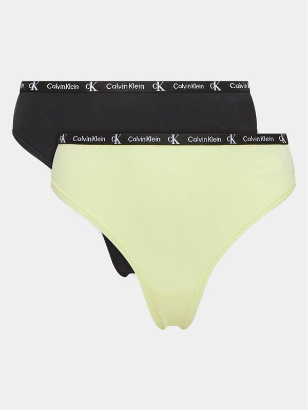 Calvin Klein Underwear Calvin Klein Underwear Комплект 2 чифта прашки 000QD3990E Цветен