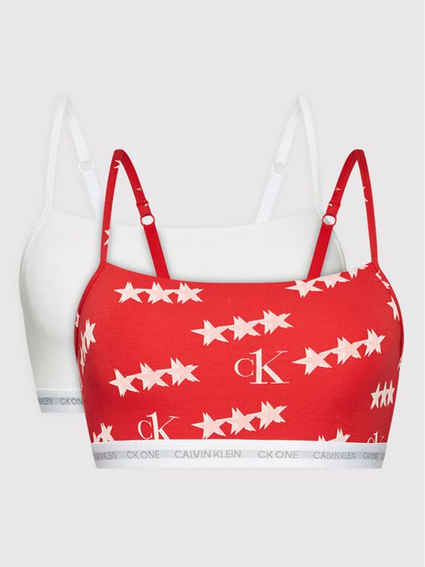 Calvin Klein Underwear Calvin Klein Underwear Комплект 2 сутиен-топове 000QF6040E Цветен