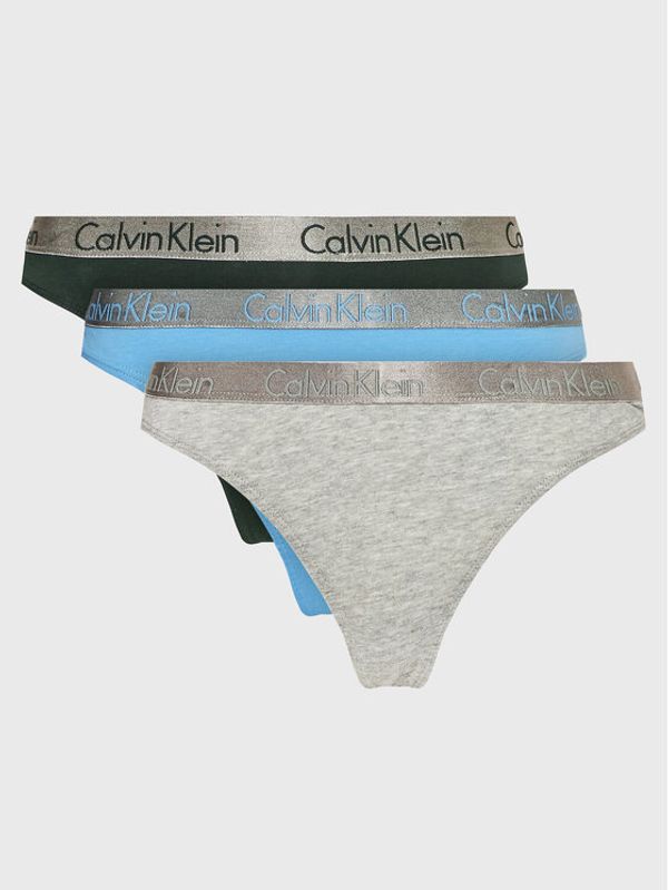 Calvin Klein Underwear Calvin Klein Underwear Комплект 3 чифта класически бикини 000QD3561E Цветен