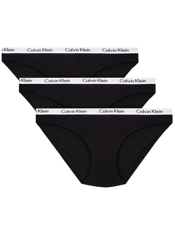 Calvin Klein Underwear Calvin Klein Underwear Комплект 3 чифта класически бикини 000QD3588E Черен