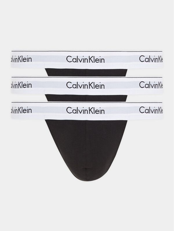 Calvin Klein Underwear Calvin Klein Underwear Комплект 3 чифта прашки 000NB3226A Черен