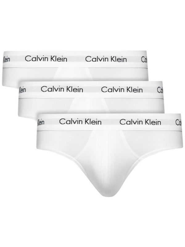 Calvin Klein Underwear Calvin Klein Underwear Комплект 3 чифта слипове 0000U2661G Бял