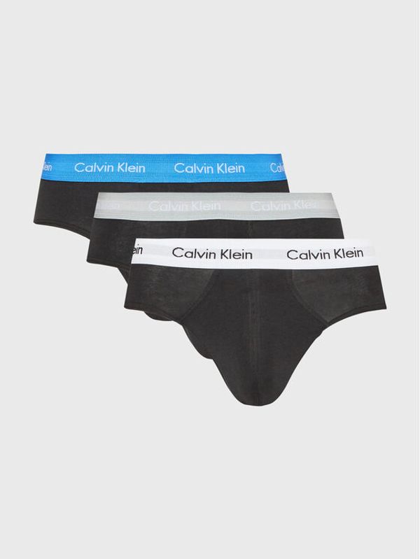 Calvin Klein Underwear Calvin Klein Underwear Комплект 3 чифта слипове 0000U2661G Черен