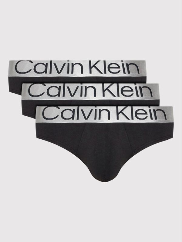 Calvin Klein Underwear Calvin Klein Underwear Комплект 3 чифта слипове 000NB3129A Черен