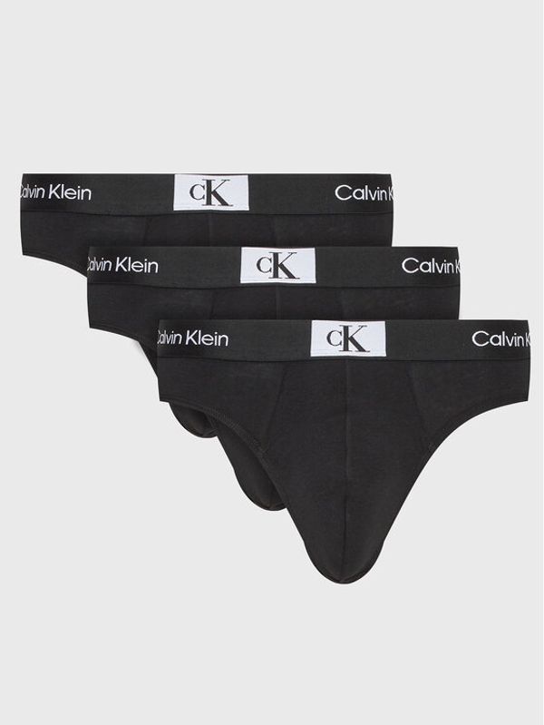 Calvin Klein Underwear Calvin Klein Underwear Комплект 3 чифта слипове 000NB3527A Черен