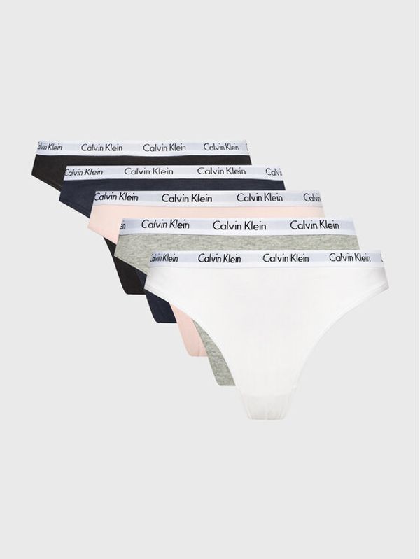 Calvin Klein Underwear Calvin Klein Underwear Комплект 5 чифта класически бикини 000QD3586E Цветен