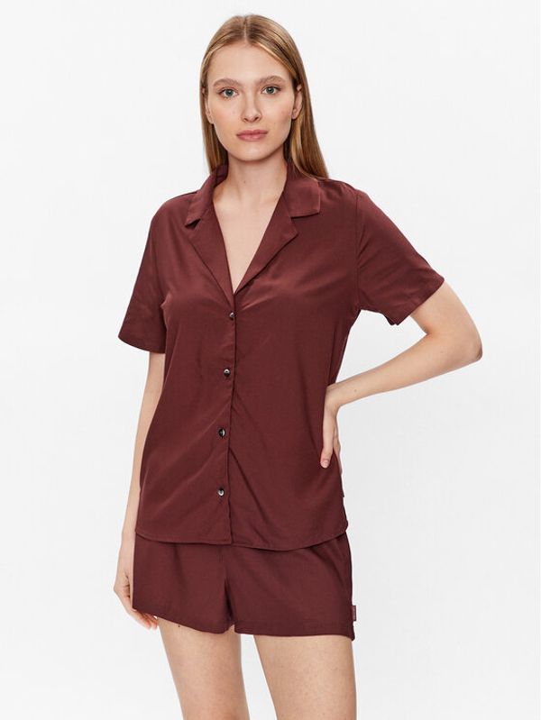 Calvin Klein Underwear Calvin Klein Underwear Пижама 000QS6967E Кафяв Regular Fit