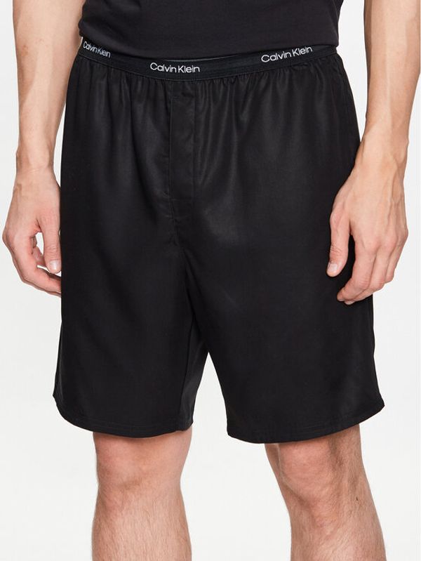 Calvin Klein Underwear Calvin Klein Underwear Пижамени шорти 000NM1821E Черен Regular Fit