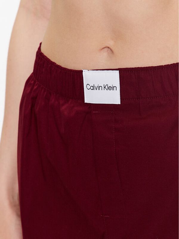 Calvin Klein Underwear Calvin Klein Underwear Пижамени шорти 000QS6892E Червен Slim Fit