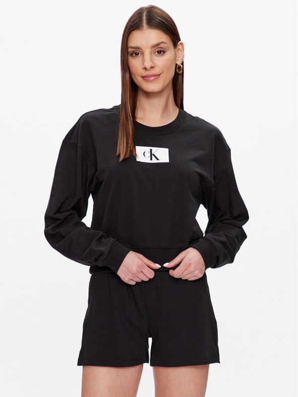 Calvin Klein Underwear Calvin Klein Underwear Суитшърт 000QS6942E Черен Regular Fit