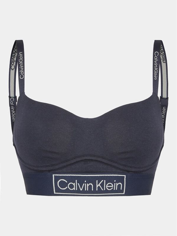 Calvin Klein Underwear Calvin Klein Underwear Сутиен без банели 000QF6770E Тъмносин